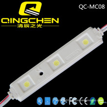 Factory Price 3 LEDs 5050 Injection LED Module 0.72W, High Brightness Waterproof Injection LED Module, Back Light Module